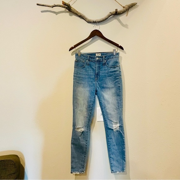 J. Crew Curvy toothpick jean in medium blue - Picture 2 of 7